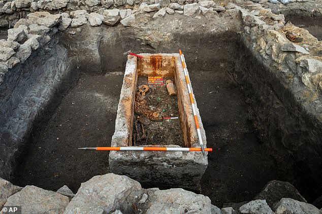 Ancient Roman coffin disturbed by archaeologists for the first time in ...