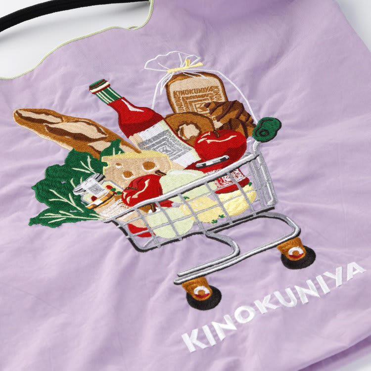 6050円刺繍バッグが素敵すぎる！」紀ノ国屋×ボールアンドチェーン2色