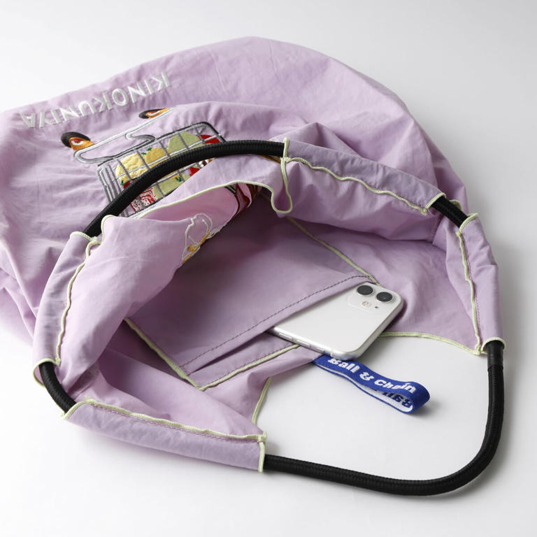 6050円刺繍バッグが素敵すぎる！」紀ノ国屋×ボールアンドチェーン2色