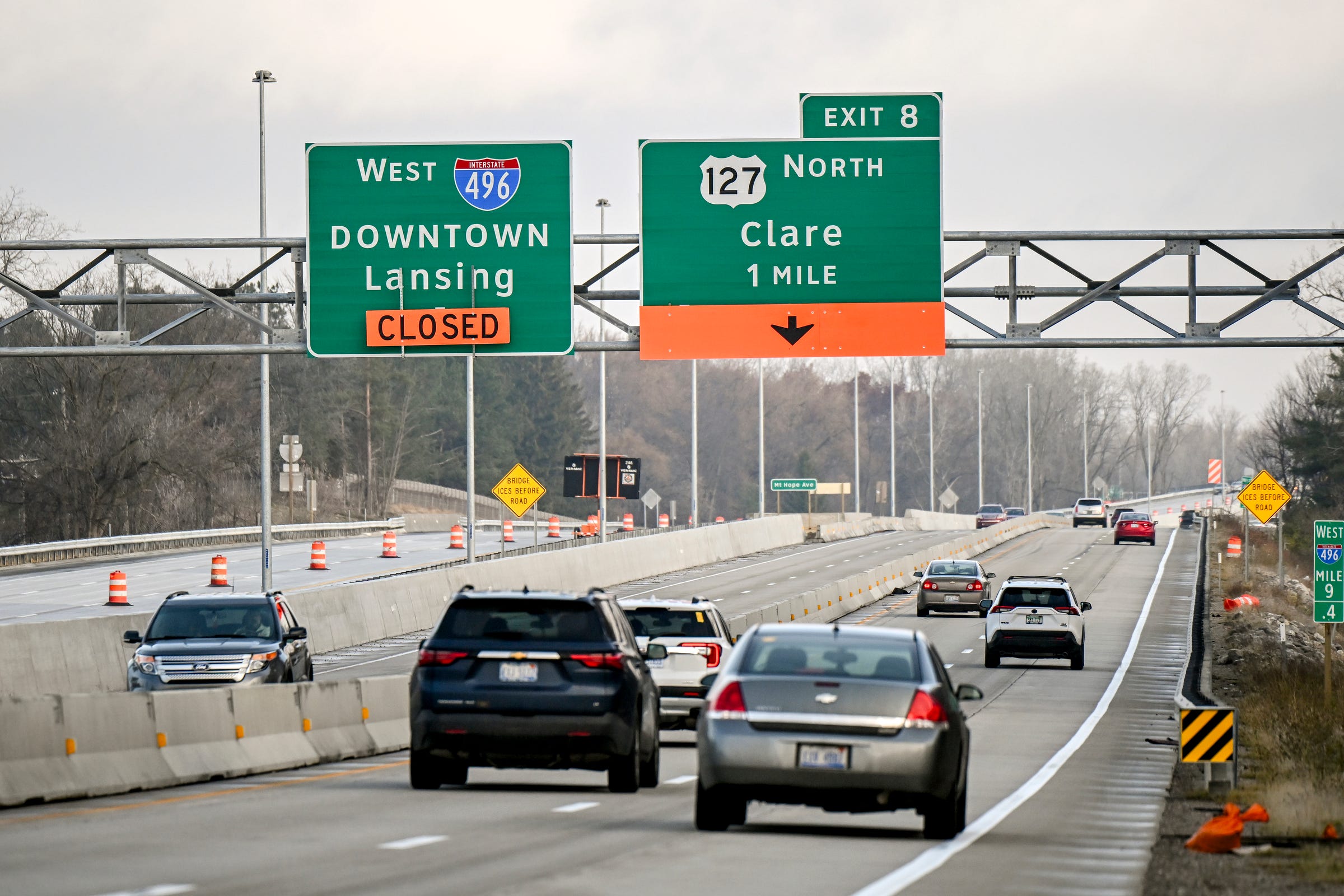 U.S. 127 reopens at interstates; focus shifts north for 2026