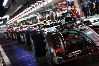Sainz at risk of losing third on grid for Las Vegas GP after Stroll ...