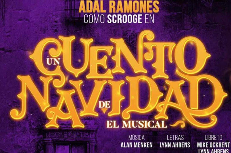Adal Ramones llega al teatro como Scrooge en Un Cuento de Navidad