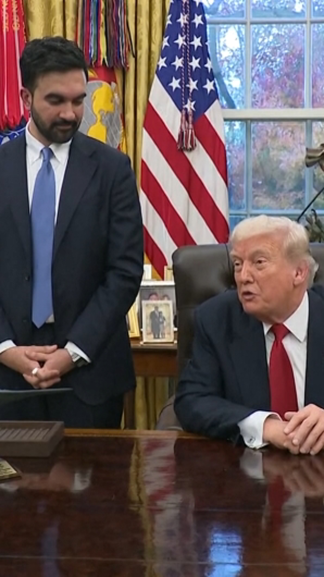 President Trump meets with New York Mayor-elect Zohran Mamdani