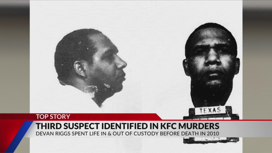 Third suspect identified in 1983 Kilgore KFC murder case