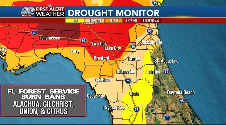 A burn ban has been issued for our area as the persistent drought continues