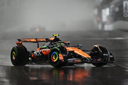 Sainz at risk of losing third on grid for Las Vegas GP after Stroll ...