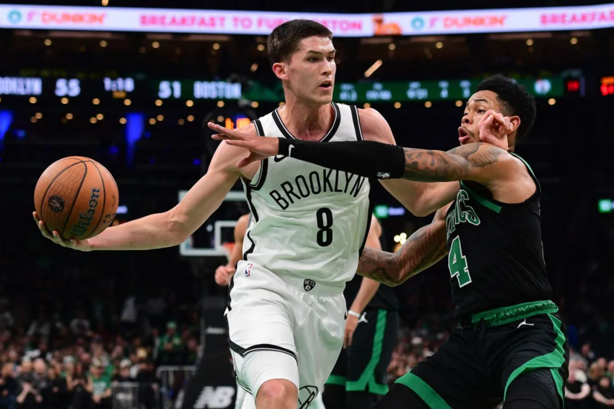 Egor Dëmin clutch 3-pointer helps Nets hold on to upset win