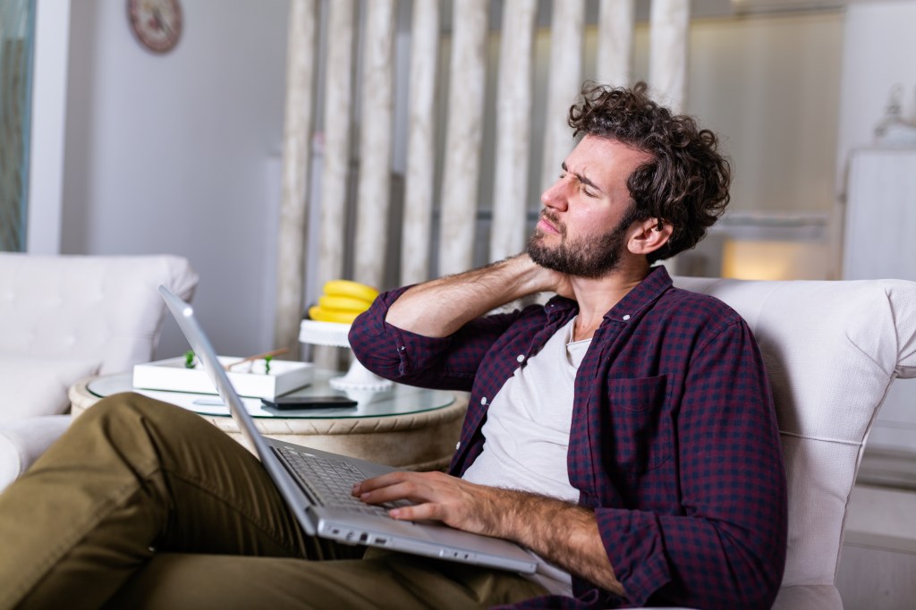 Chiropractor shares best sleeping position for people who sit down all day