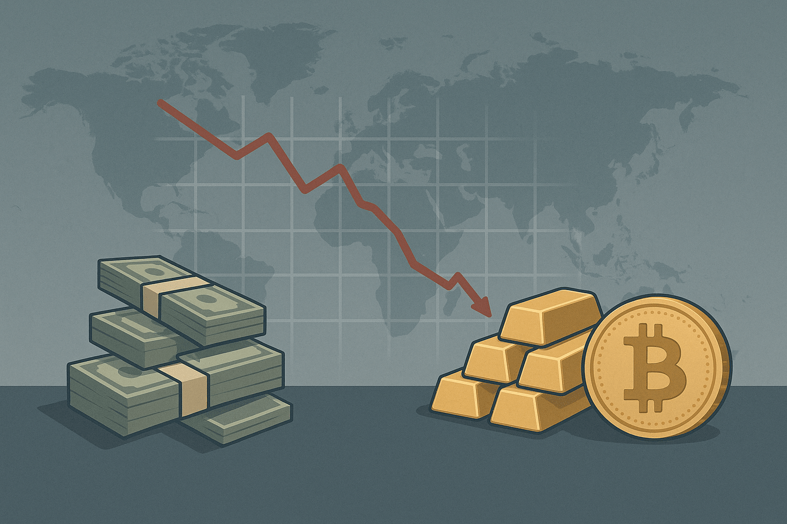 Gold and Bitcoin seen as key hedges by this market expert as global  liquidity dries up