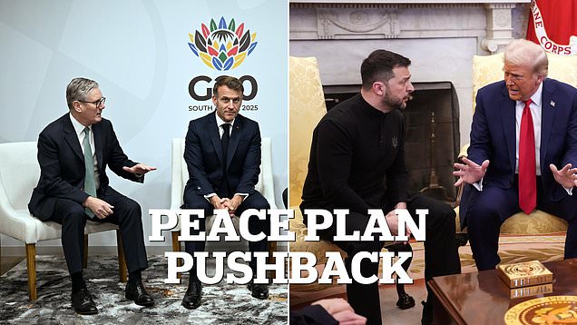 Starmer and European leaders express concern over Trump peace plan