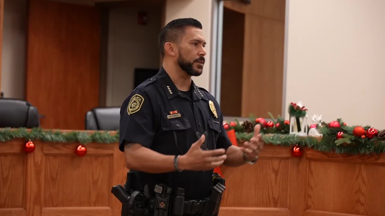 Local officials meet at Robstown City Hall to address recent gun violence