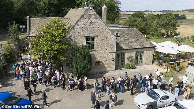 The Farmer's Dog in Asthall (pictured) has been a huge hit with fans, but it's not been quite as popular with locals