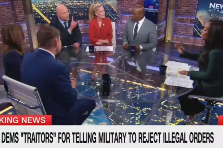 CNN panel clash as furious row erupts over Donald Trump's 'quiet piggy ...