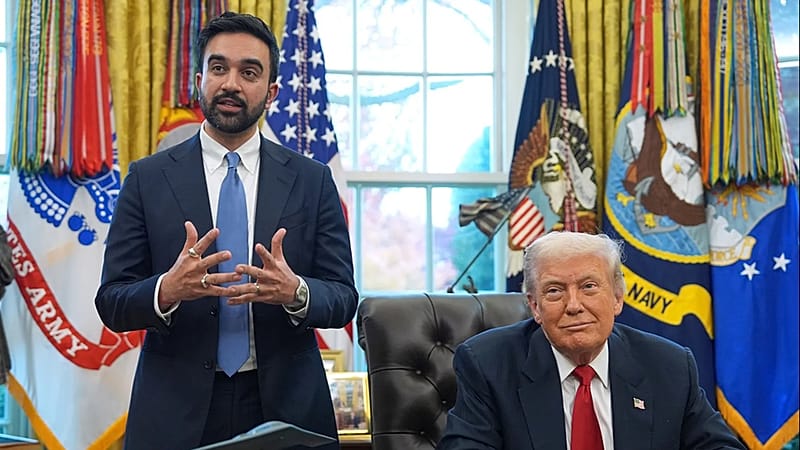 Trump and Mamdani surprisingly go from adversaries to allies in Oval ...