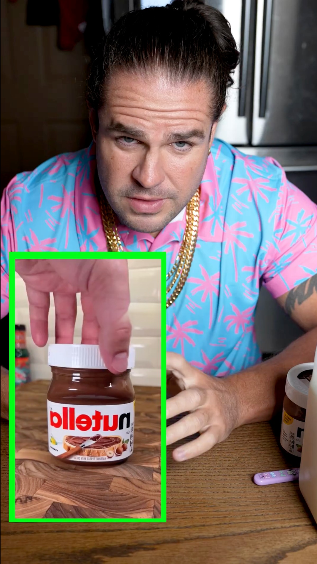 Trying the Viral Nutella Ice Cream Hack