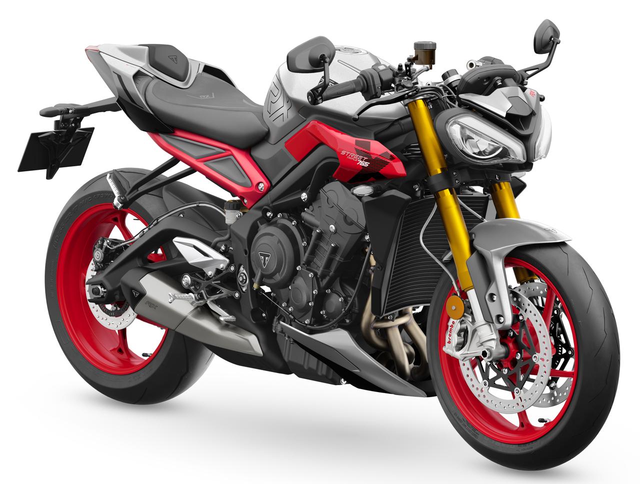 【最強の3気筒ミドルスポーツ！】トライアンフ「Street Triple 765 RX」＆国内限定95台の「Street Triple 765 ...