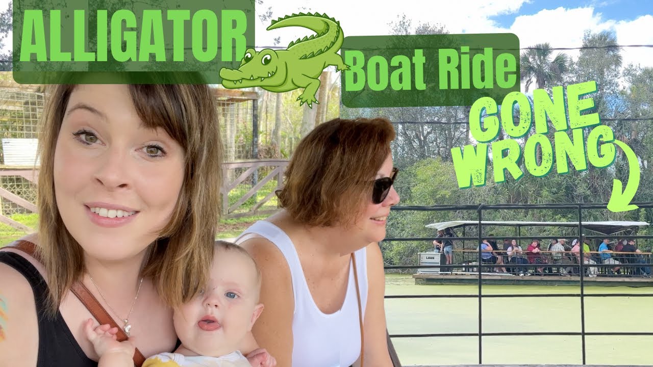 ALLIGATOR Boat Ride GONE WRONG | Family Florida Vlog | Crazy Lamp Lady