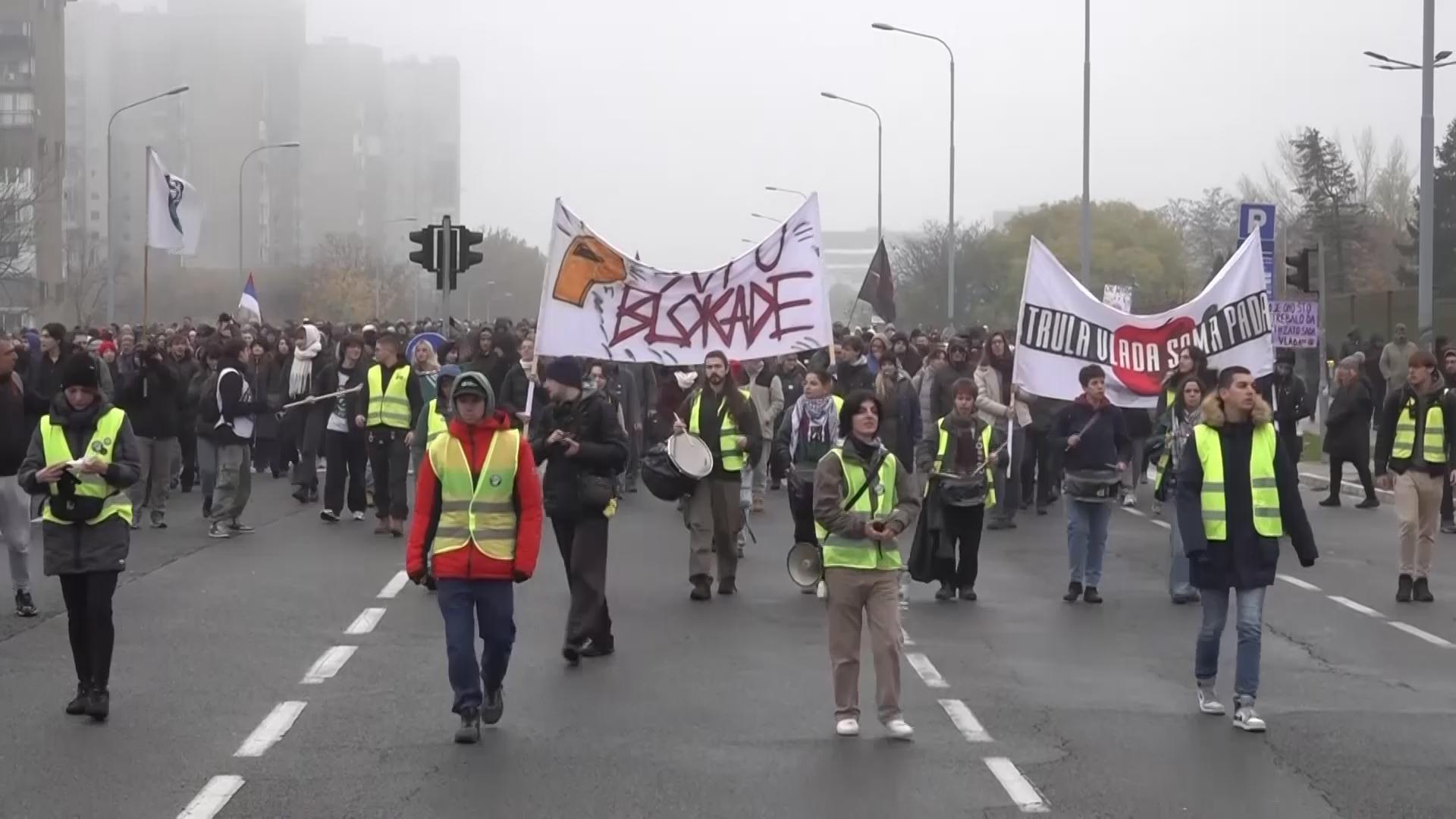 Demo marks 1-year anniversary of beginning of large-scale protests ...