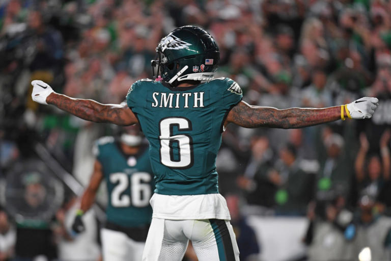 Eagles Announce DeVonta Smith Development on Saturday