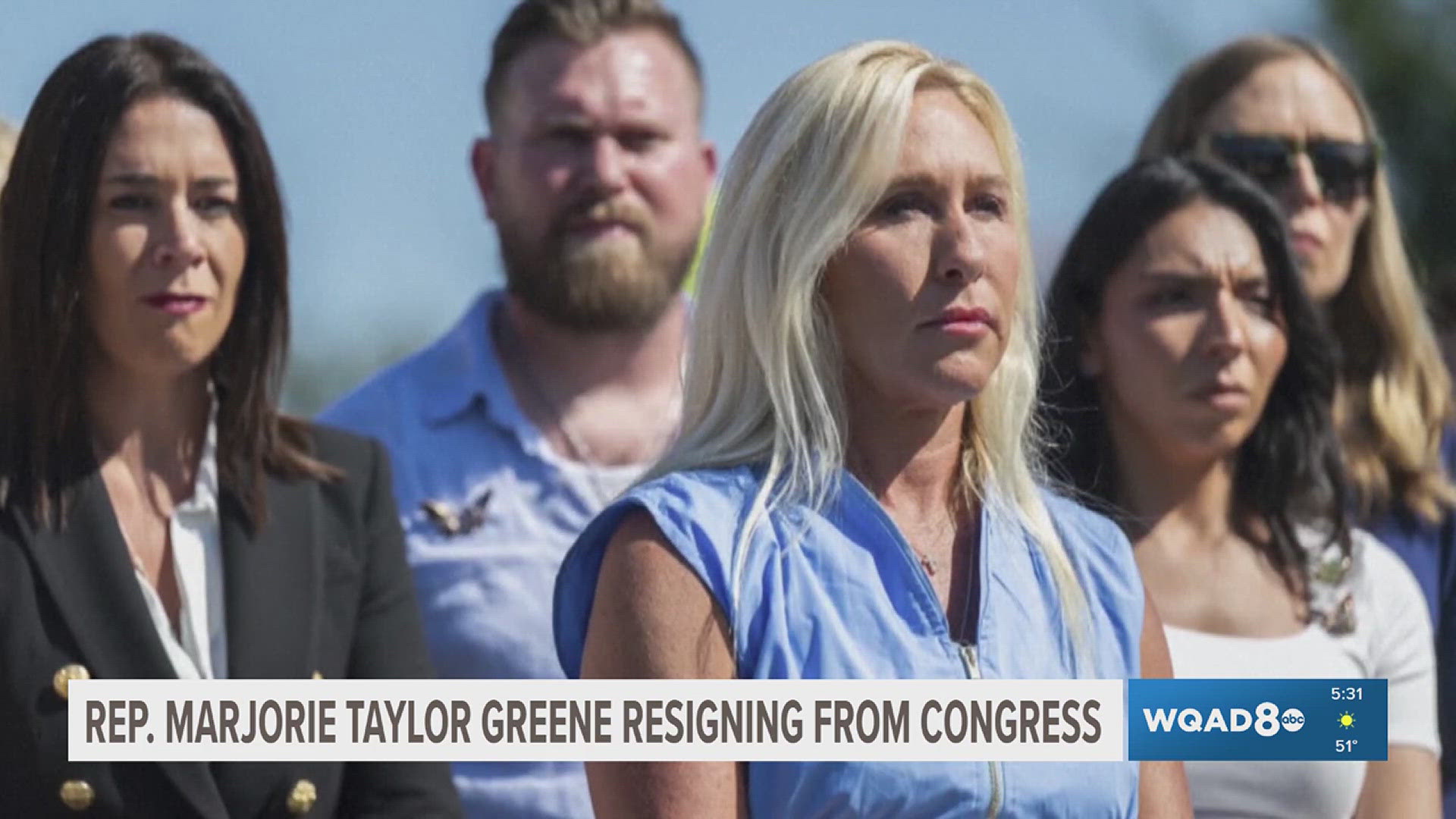 Rep. Marjorie Taylor Greene of Georgia, former Trump loyalist, says she ...