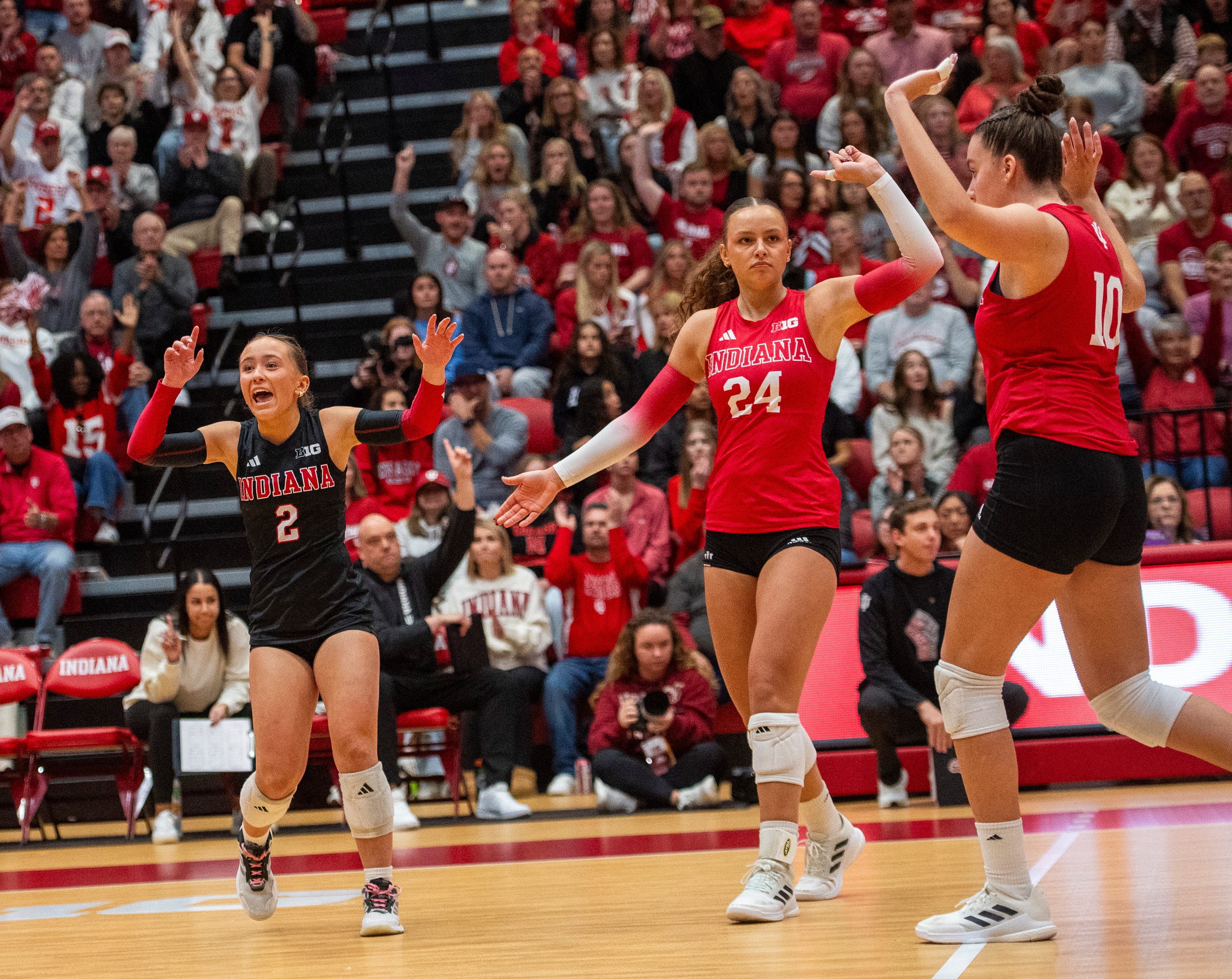 How Indiana made improbable rise to NCAA volleyball tournament host