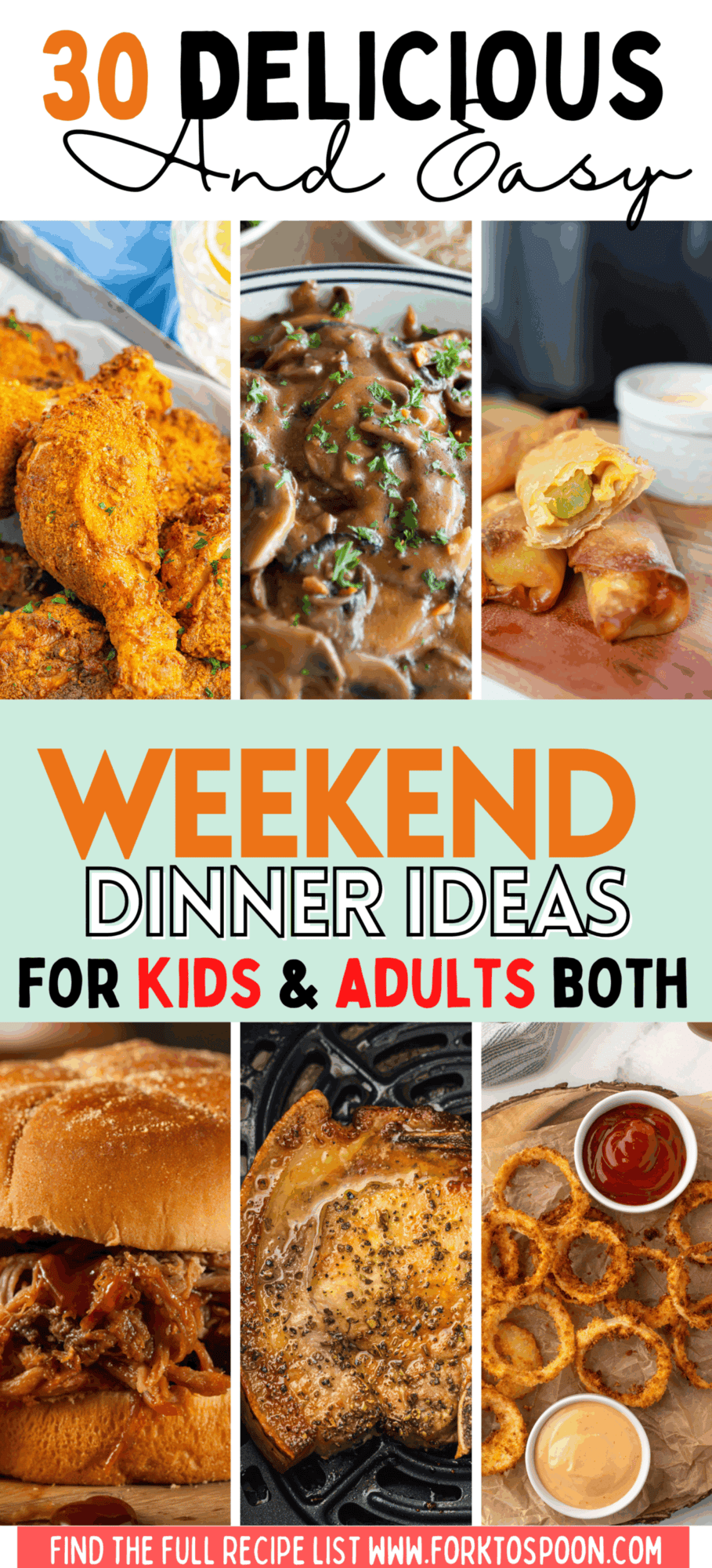 30 Easy Weeknight Dinner Ideas For The Family