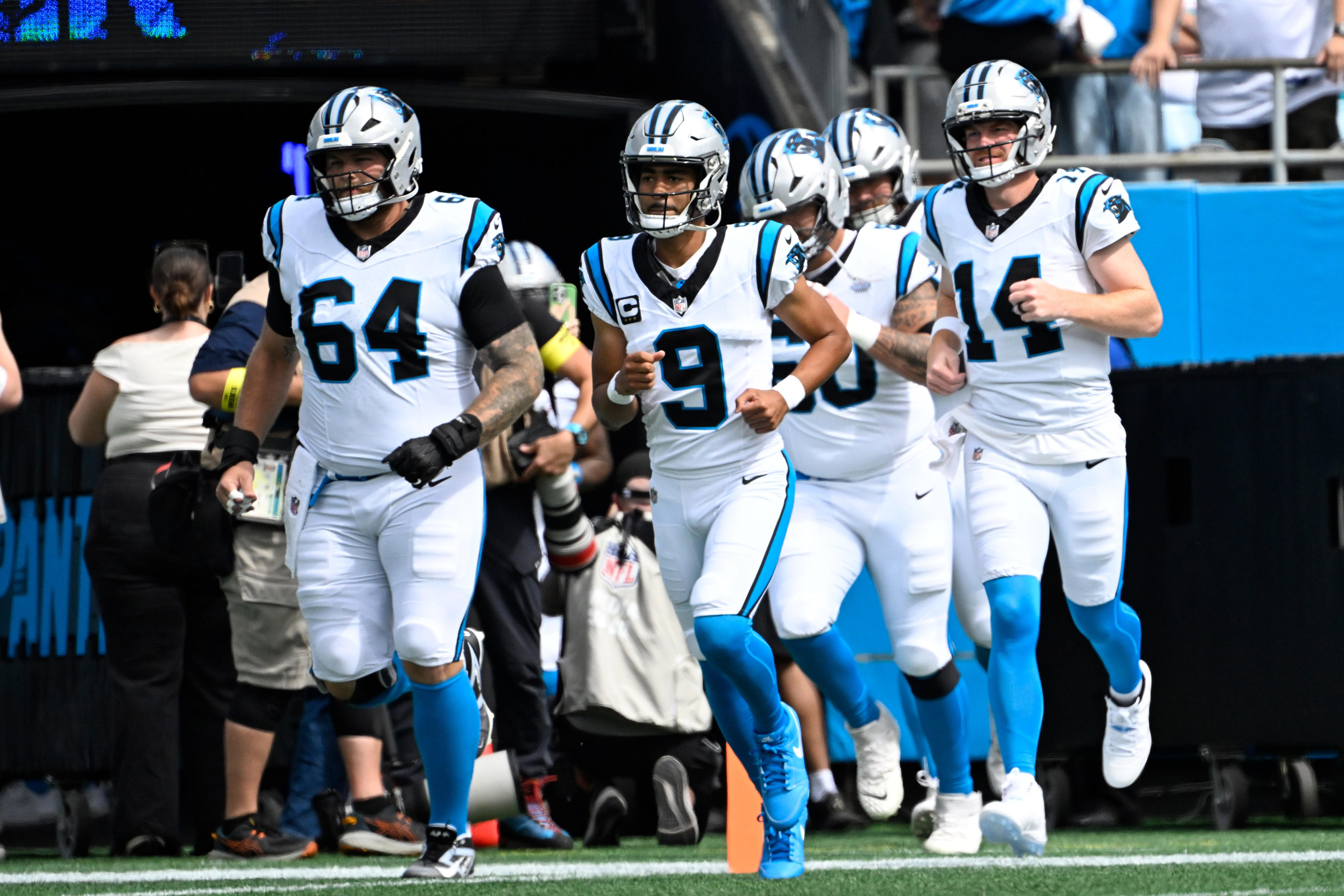 Panthers shut down offensive starter in Week 12 due to injury