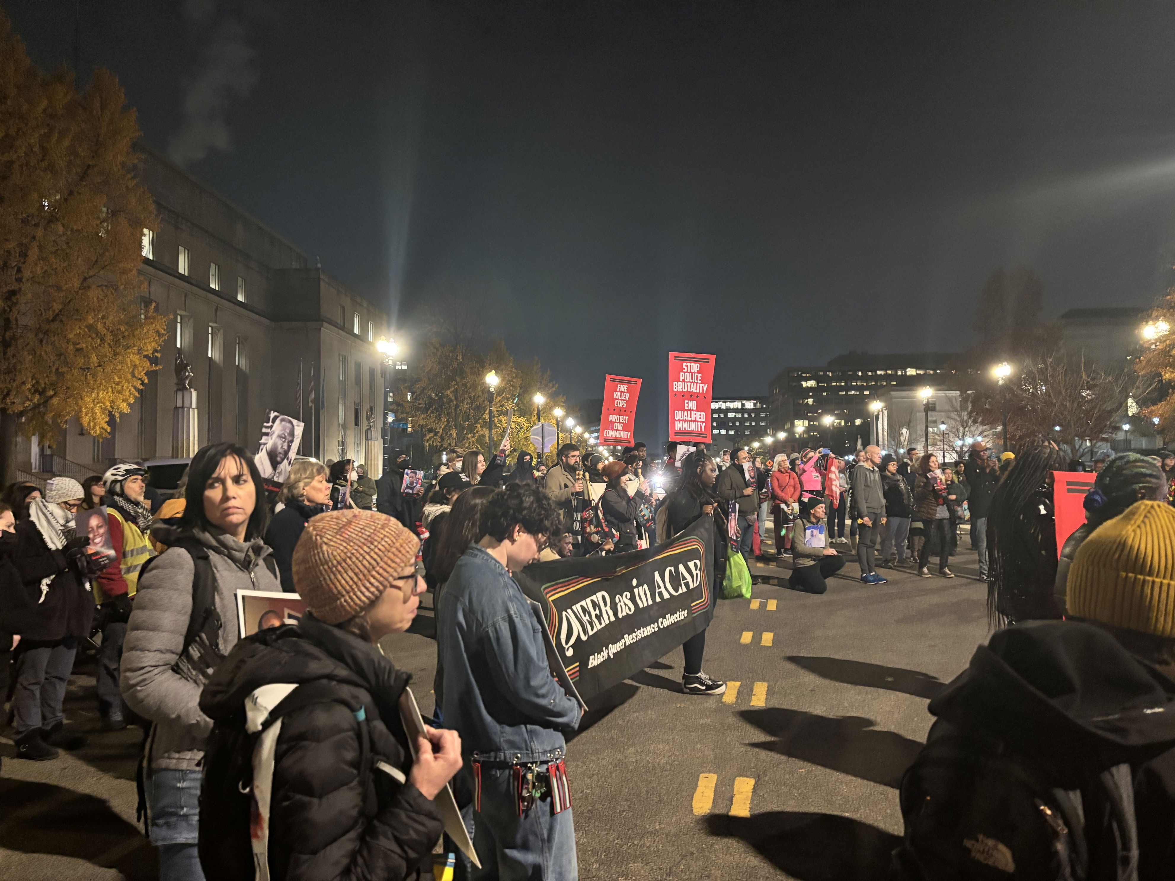 Vigil held for three men who died during police encounters in D.C.