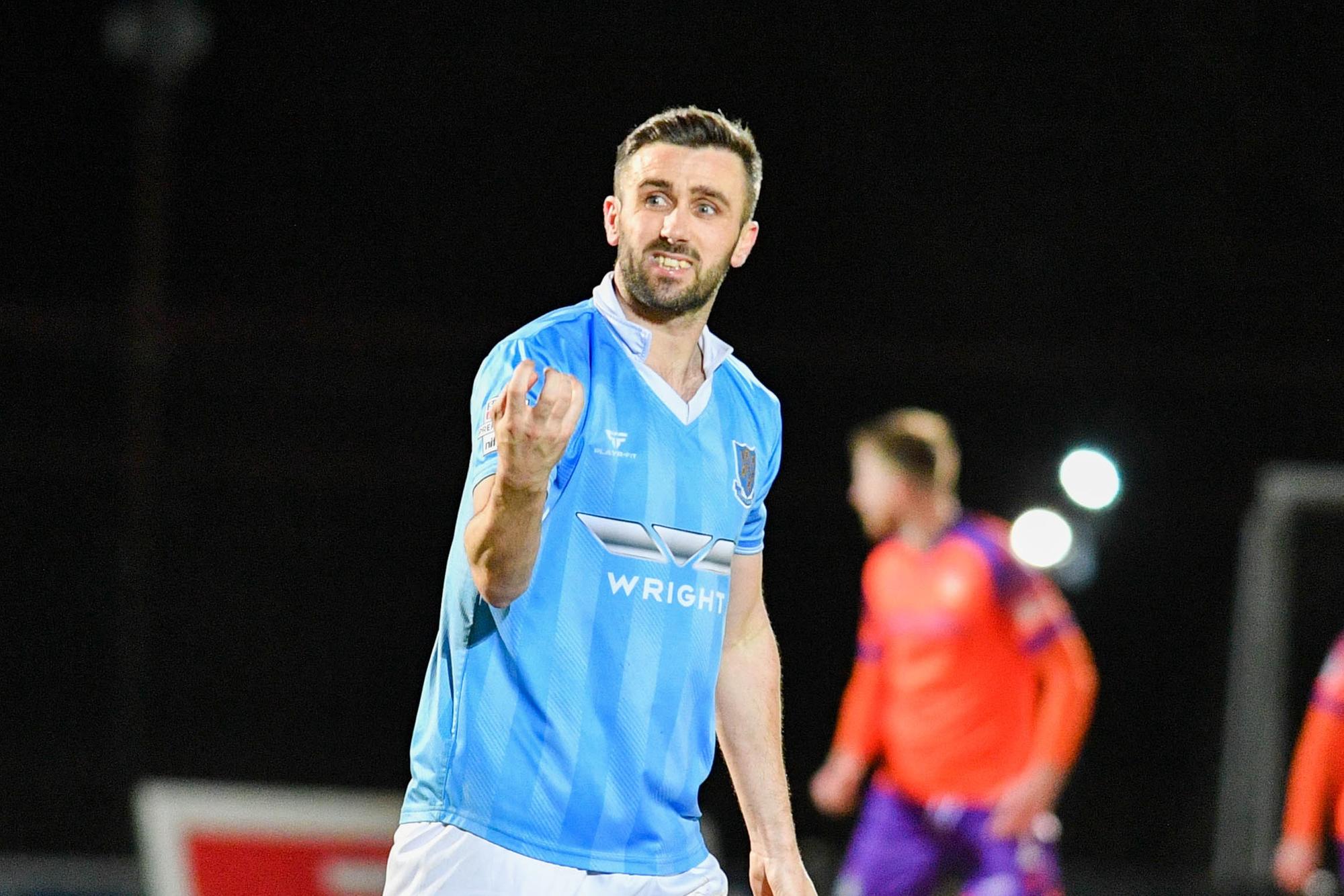 Late Danny Lafferty strike rescues point for Ballymena United in ...