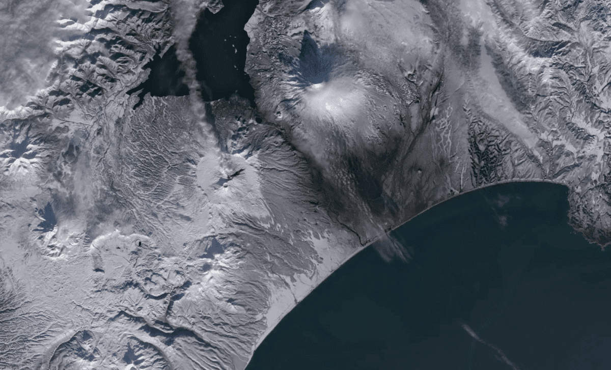 NASA Satellite Captures Rare Footage of Volcano Exploding After 400 Years