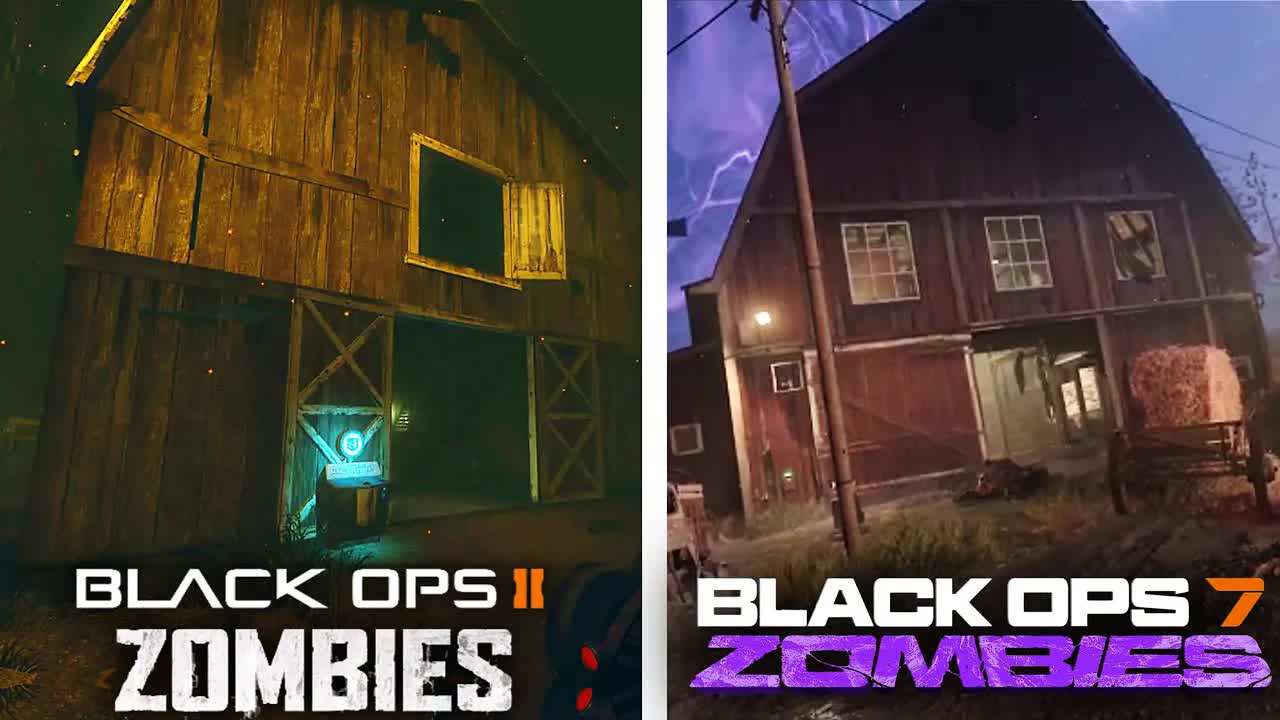Farm map comparison Black Ops 2 zombies vs Black Ops 7 zombies Vadorn ...
