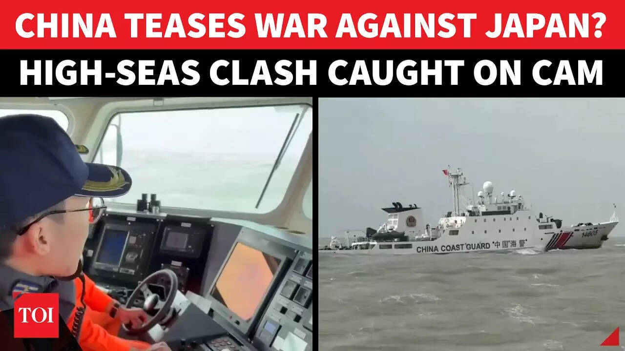 Xi 'Teases' Japan On War: Chinese Cutters Storm Into Taiwan Waters For ...