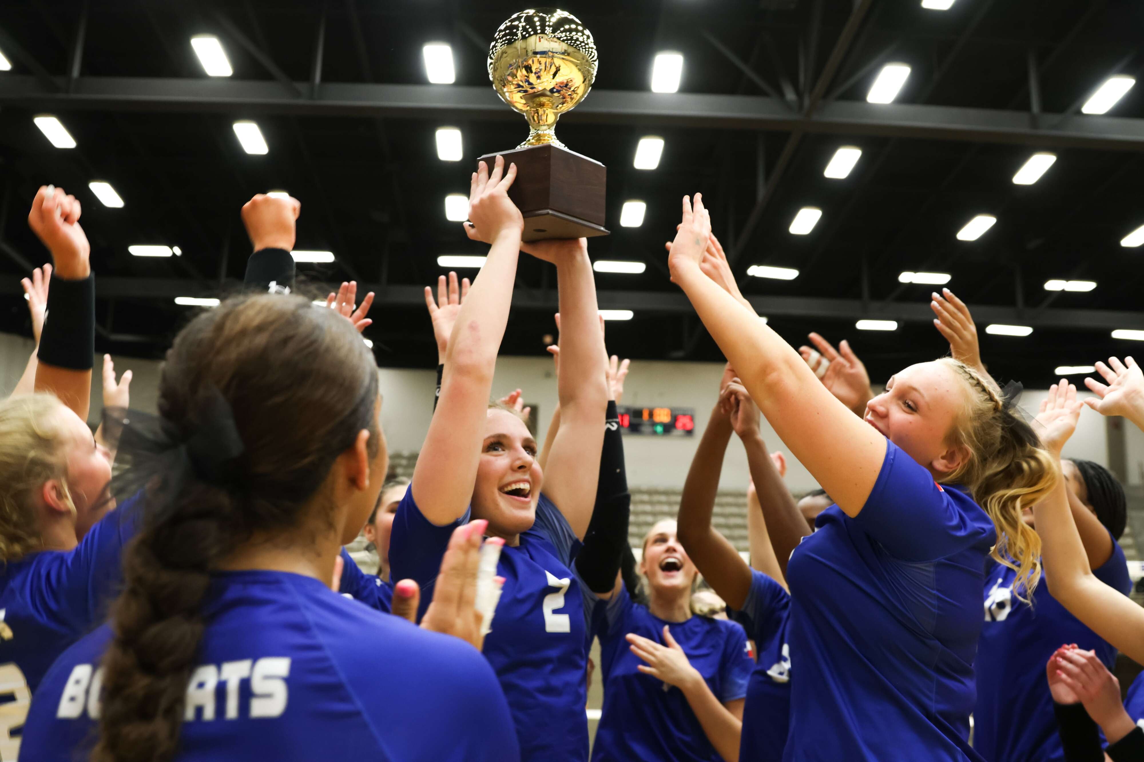 Full 2025 UIL volleyball playoff scores and results for Dallas-area teams