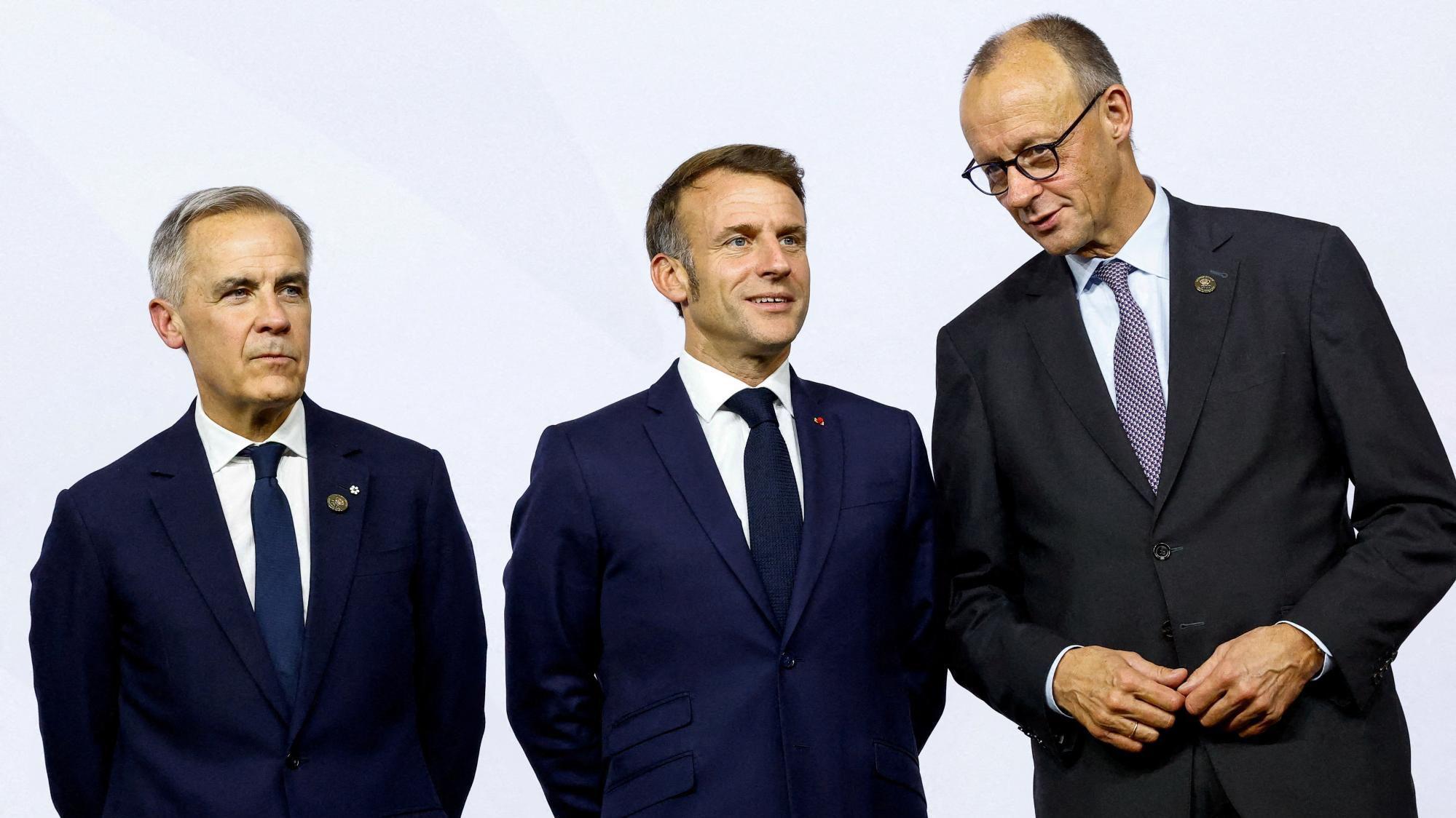 The leaders of several Ukrainian allies - including Canada, France and Germany - met at the G20 summit