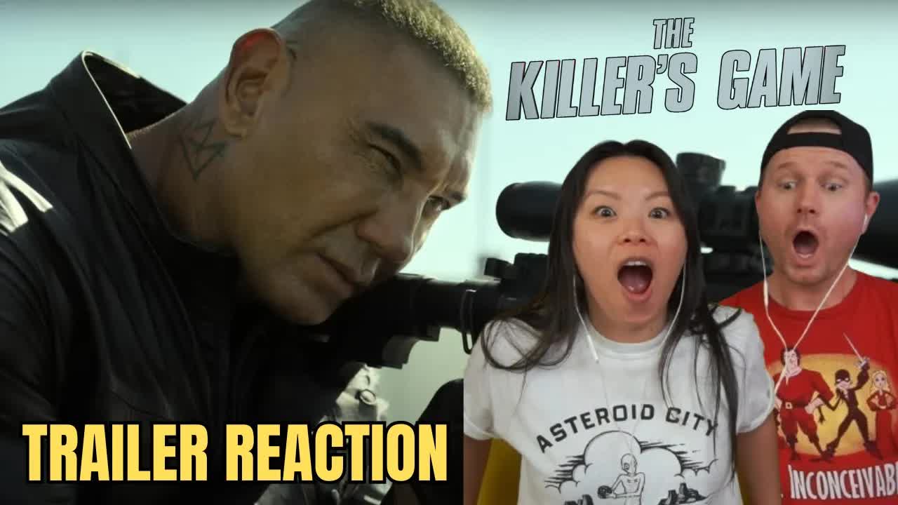 The Killers Game Official Trailer // Reaction and Review // Dave Bautista