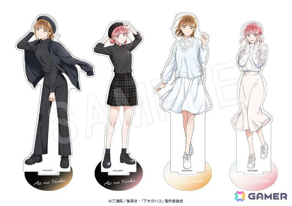 TVアニメ「アオのハコ」“BLACK＆WHITE”がテーマの新規描き下ろし