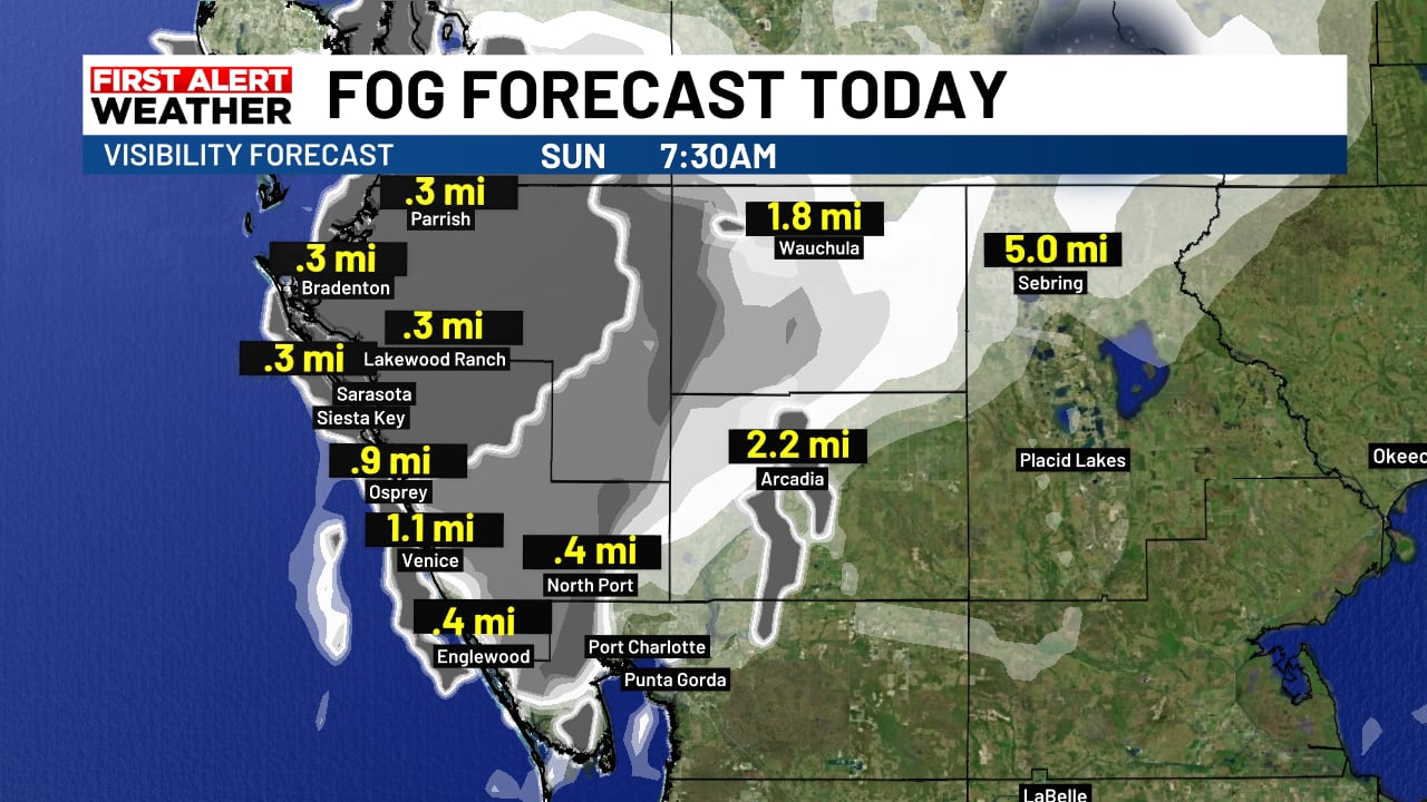 Sunday Morning Fog, Afternoon Sun