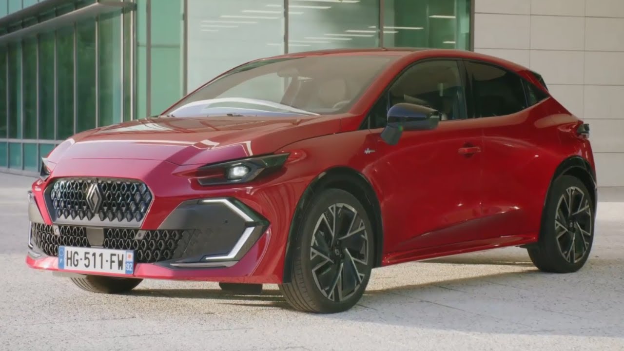 2026 Renault Clio E-Tech Full Hybrid Esprit Alpine in Absolute Red im Check