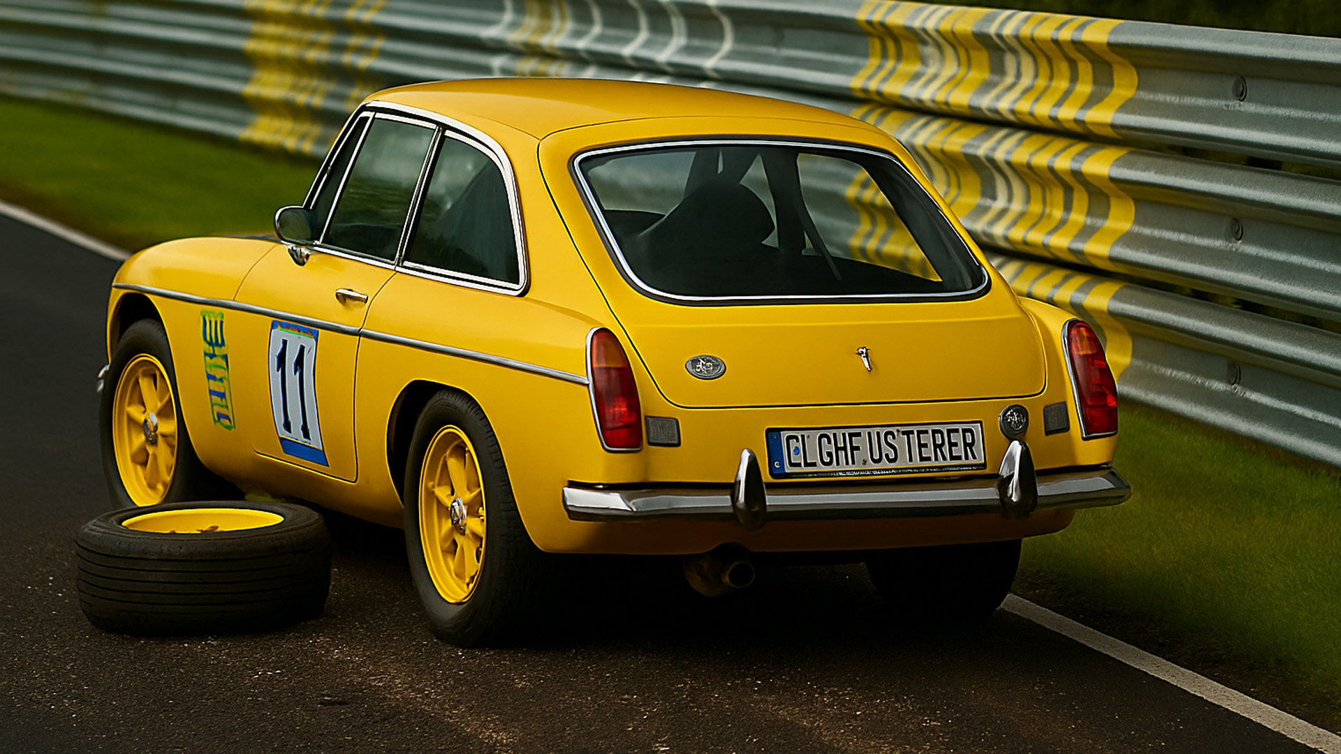 Close Calls and Drifts at Nürburgring Trophy