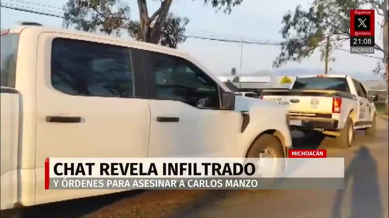 Infiltrado reveló movimientos del alcalde Carlos Manzo y un custodio ...