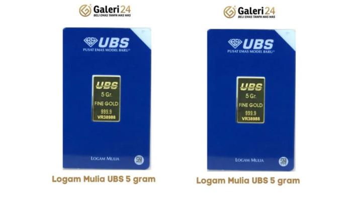 Galeri 24 Stagnan, UBS Turun, Antam? Cek Harga Emas dan Buyback di Pegadaian Pada 3 Januari 2026