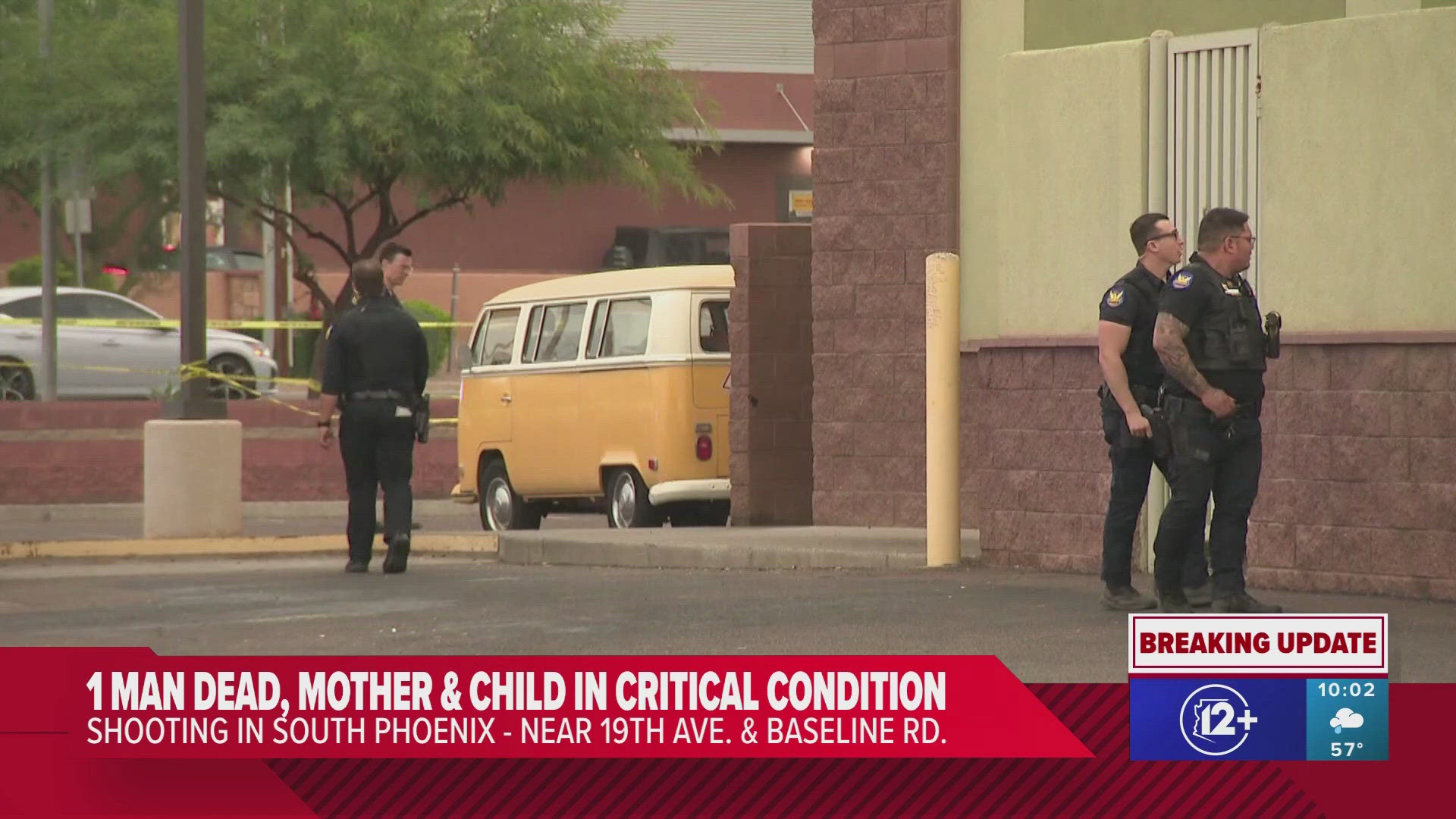 1 man dead, mother and children injured after being shot in south Phoenix