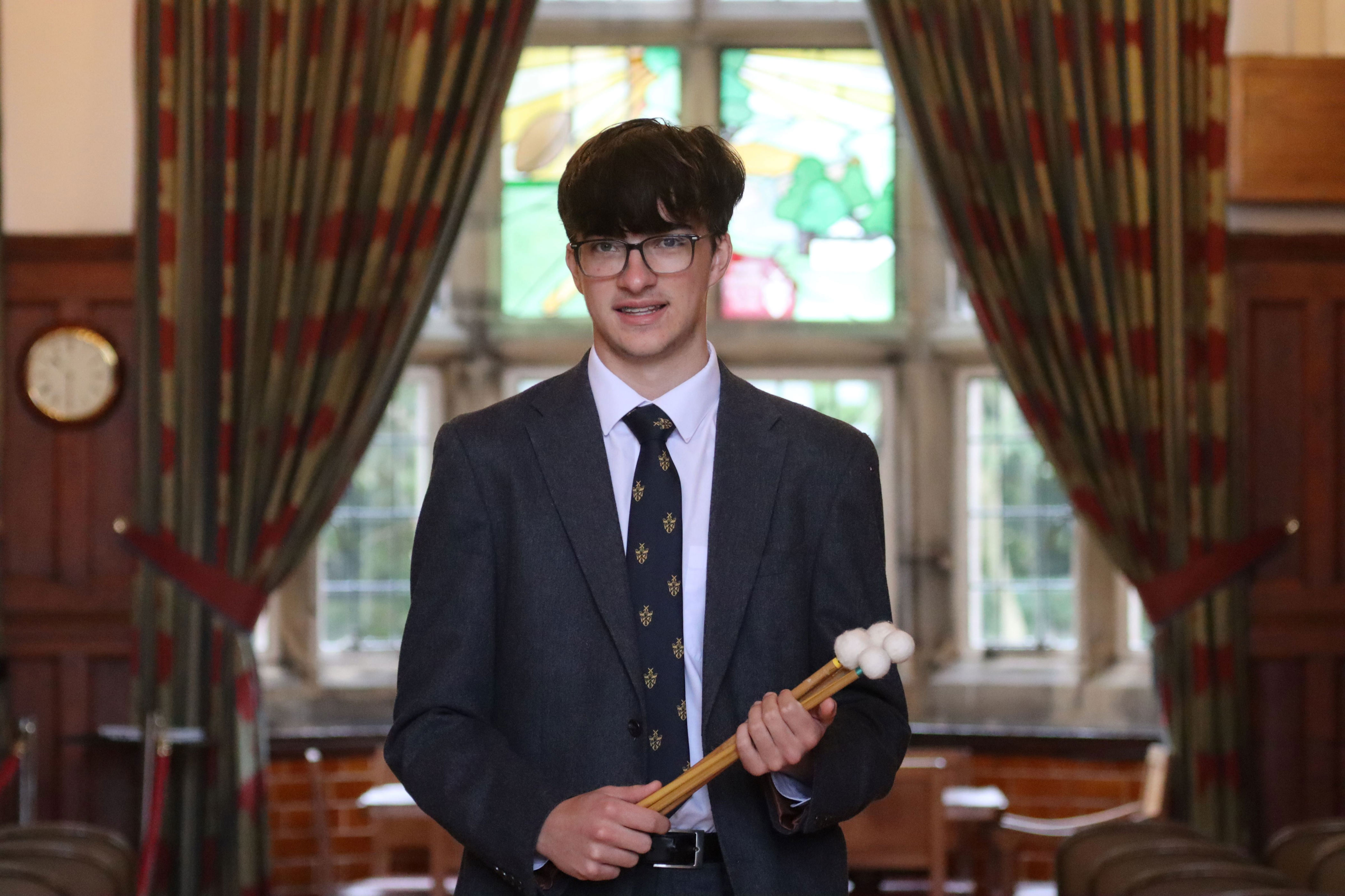 Talented Lancashire percussionist selected to join the National Youth ...