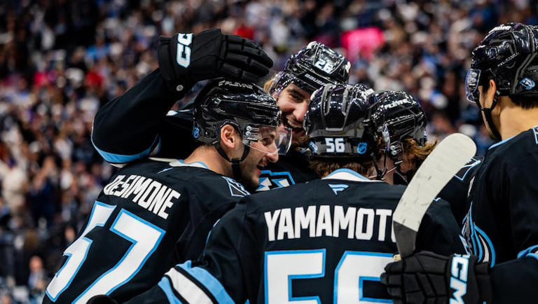 ‘What a beautiful night in Utah’: Mammoth end losing streak with win ...