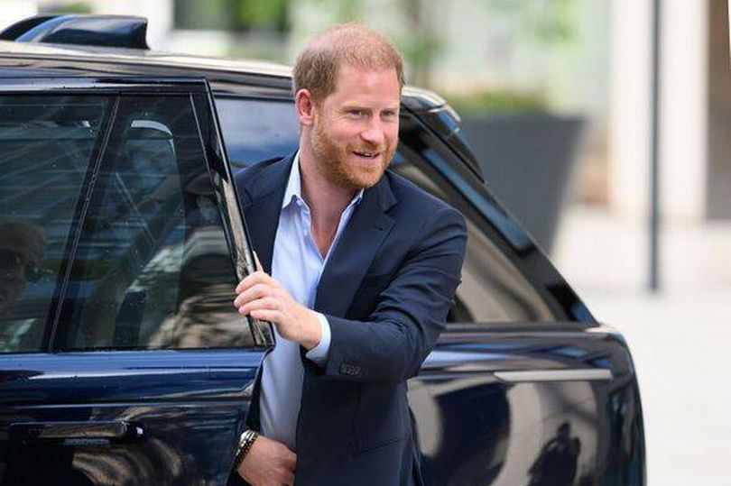 Prince Harry in the UK
