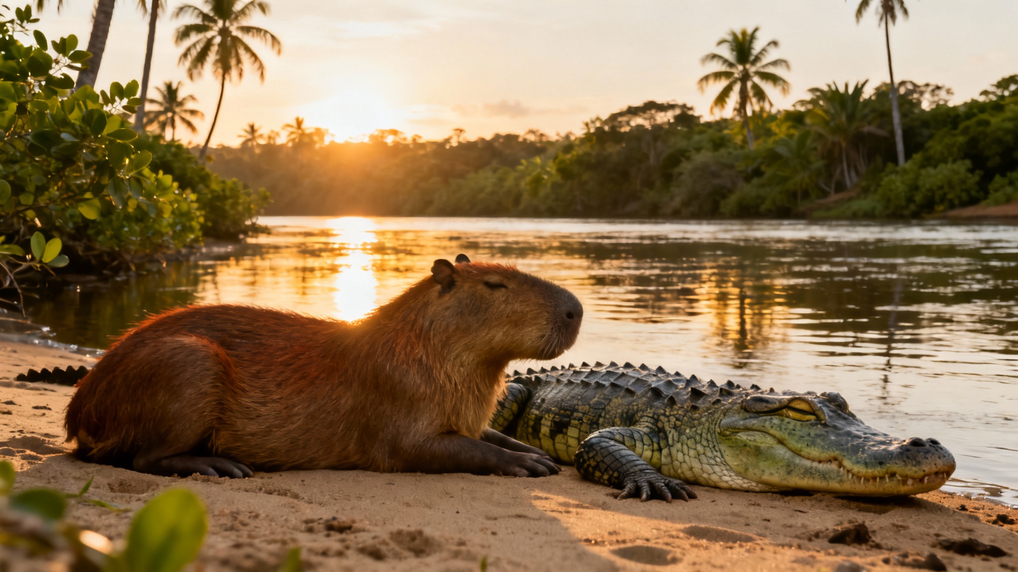 Pourquoi les crocodiles ne mangent-ils pas les capybaras ? Le secret d ...