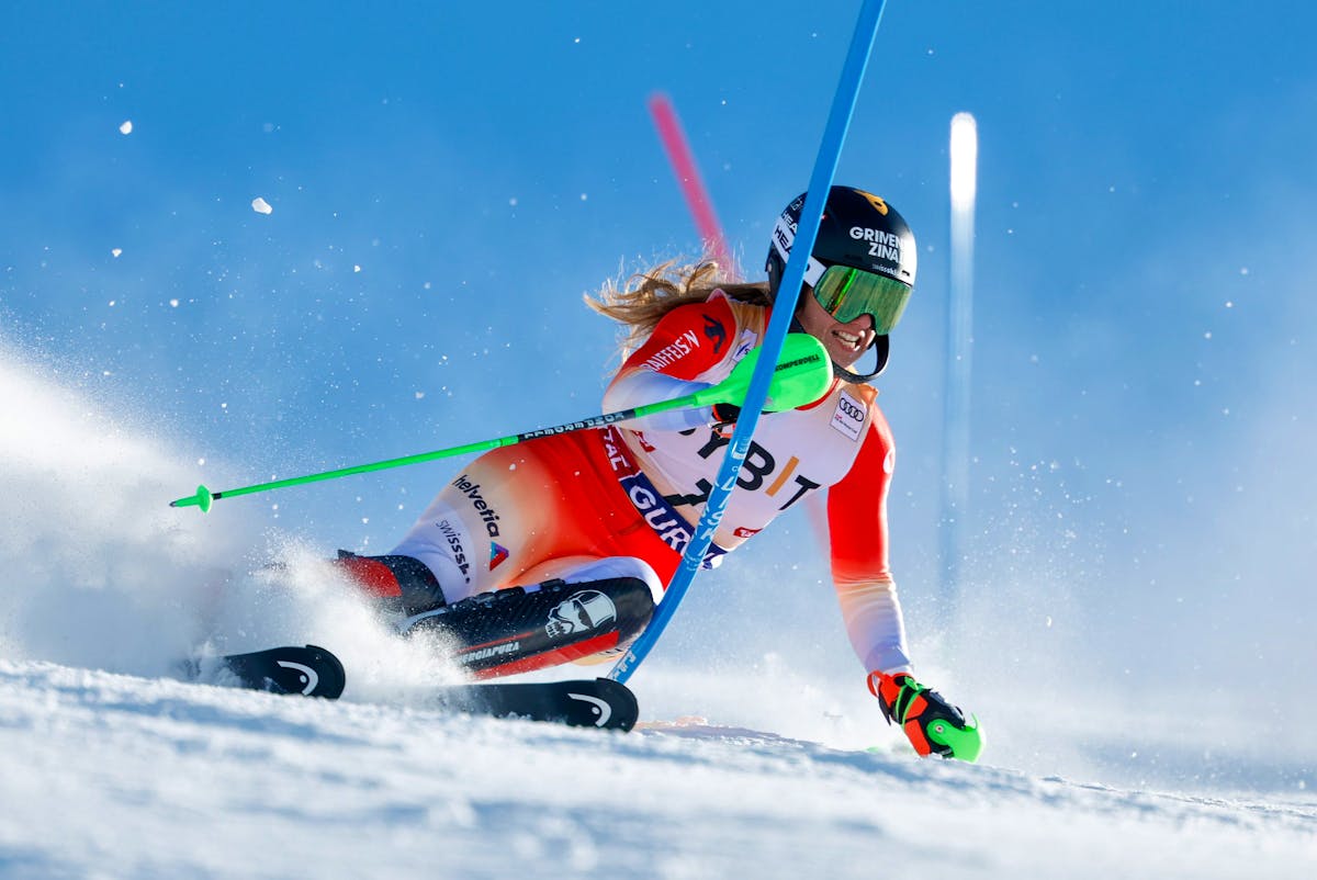Camille Rast s'offre son premier podium de l'hiver à Gurgl