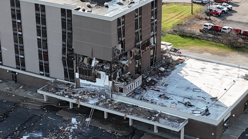 Several injured after explosion at Ohio senior living apartments