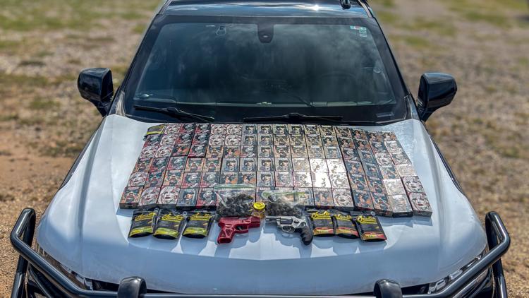 Traffic stop in school zone leads to drugs and weapons bust
