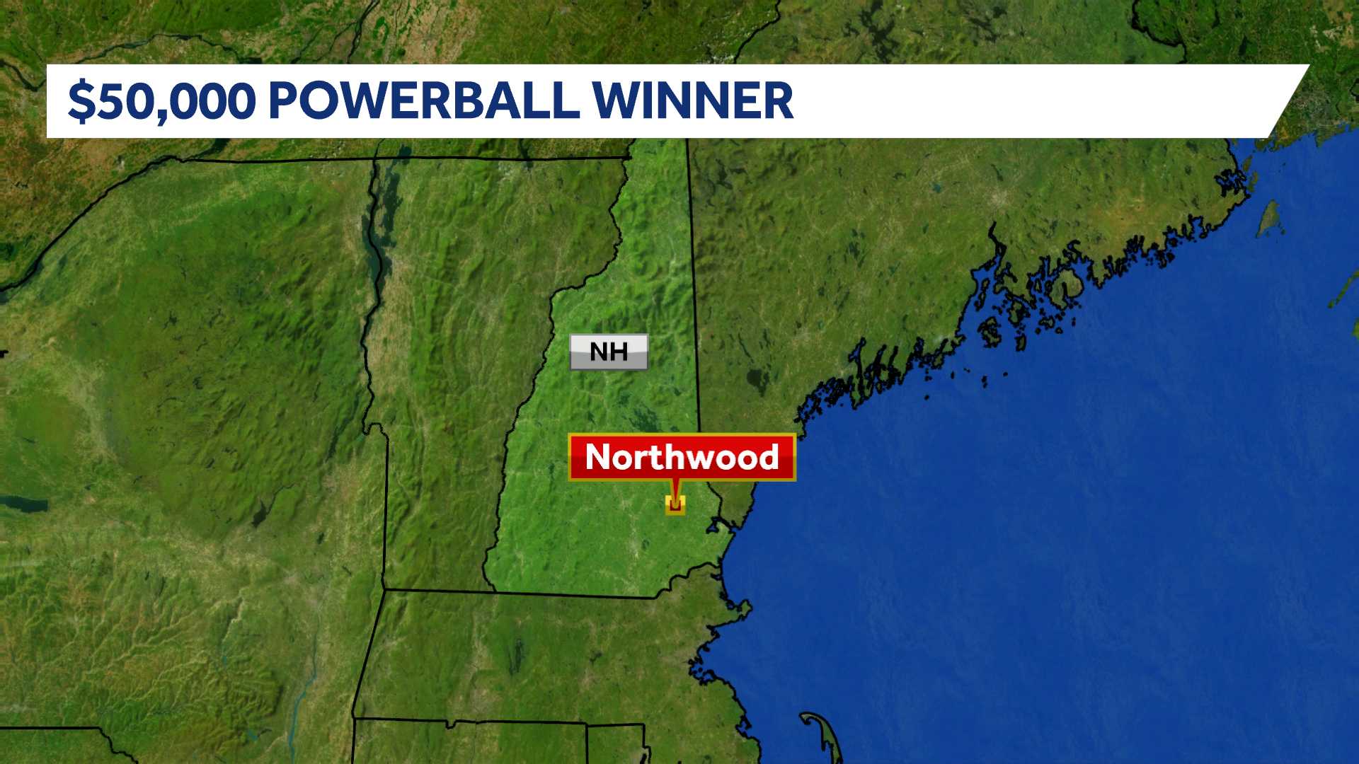 $50,000 winning Powerball ticket sold at New Hampshire convenience ...